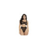 Ensemble 2 pièces soutien-gorge et culotte noir 